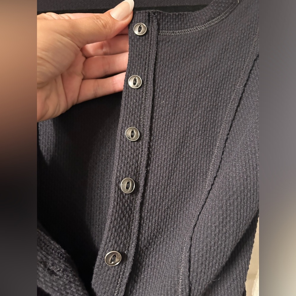 Free People Frankie Bodysuit Black Size Small - Picture 7 of 8